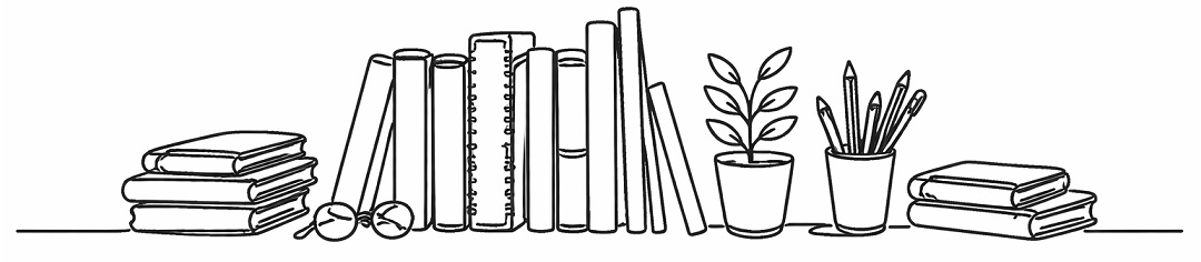 books on a helf